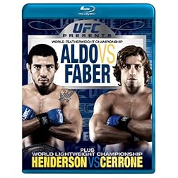 UFC Presents WEC (World Extreme Cagefighting): Aldo Vs Faber [Blu-ray]