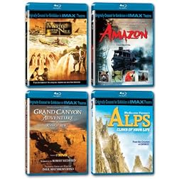 IMAX: Must-See Places Collection (Mystery of the Nile/Amazon/Grand Canyon Adventure/The Alps) [Blu-ray]