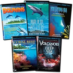 IMAX: Oceans Collection (The Living Sea/Coral Reef Adventure/Volcanoes of the Deep Sea/Dolphins)