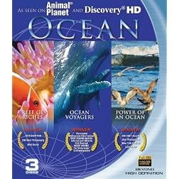 Ocean: Blu-ray 3-pack (Reefs of Riches, Power of an Ocean, Ocean Voyagers