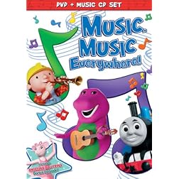 HIT Favorites: Music Music Everywhere!  (DVD + Music CD Set)