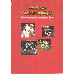 Jim Brown Football Highlights-The Greates Running Back Ever on DVD