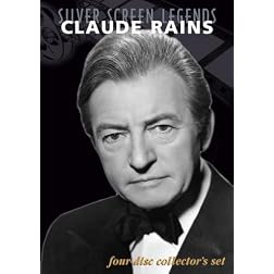 Silver Screen Legends: Claude Rains (4 DVD Set)