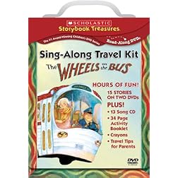 The Wheels on the Bus Sing-Along Travel Kit (Scholastic Storybook Treasures)