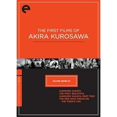 Eclipse Series 23: The First Films of Akira Kurosawa (The Criterion Collection) (Sanshiro Sugata / The Most Beautiful / Sanshiro Sugata, Part Two / The Men Who Tread on the Tiger's Tail)