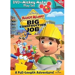 Handy Manny: Big Construction Job - DVD with Mickey Mote