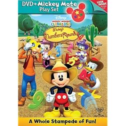 Mickey Mouse Clubhouse: Mickey's Numbers Roundup - DVD with Mickey Mote