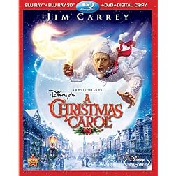 Disney's A Christmas Carol (Four-Disc Combo: Blu-ray 3D / Blu-ray / DVD / Digital Copy)