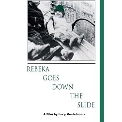 Rebeka Goes Down The Slide