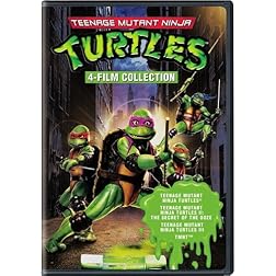 Teenage Mutant Ninja Turtles: 4 Film Favorites (Teenage Mutant Ninja Turtles / Teenage Mutant Ninja Turtles II / Teenage Mutant Ninja Turtles III / TMNT)