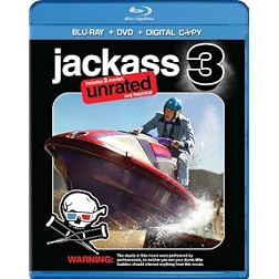 Jackass 3 (Two-Disc Anaglyph 3D DVD / Blu-ray Combo + Digital Copy)