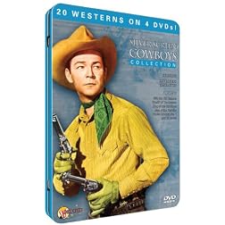 Silver Screen Cowboys (4pc) (Full B&W Tin)