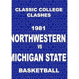 1981 Northwestern vs Michigan State - Basketball
