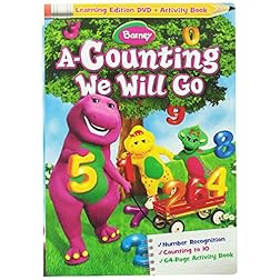 A Counting We Will Go DVD w/ 64 page Activity Book