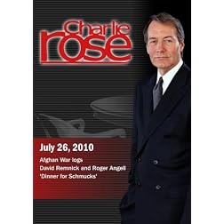 Charlie Rose - Afghan War logs / David Remnick and Roger Angell / 'Dinner for Schmucks'  (July 26, 2010)