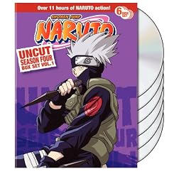 Naruto Uncut Season 4 V.1 Box Set