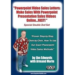 "Powerpoint Video Sales Letters: Make Sales With Powerpoint Presentation Sales Videos Online...FAST!