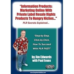 "Information Products: Marketing Online With Private Label Resale Rights Products To Hungry Niches..."