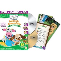 Baby Einstein: Animals Around Me Discovery Kit ( DVD + CD and Discovery Cards)