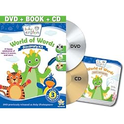 Baby Einstein: World of Words Discovery Kit (DVD + CD and Board Book)