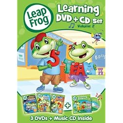 LeapFrog: Learning Set - Volume 2 (4-Disc DVD + CD)