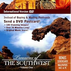 Treasures of The Southwest-DVD Postcard [Interactive DVD]