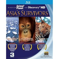 Asia's Survivors (Island Magic, Creatures of the Thaw, In the Realm of the Red Ape [Blu-ray]