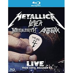 Metallica/Slayer/Megadeth/Anthrax: The Big 4 - Live from Sofia, Bulgaria [Blu-ray]
