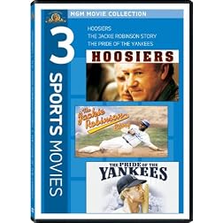 Hoosiers/The Jackie Robinson Story/The Pride Of The Yankees