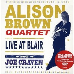 Alison Brown Quartet - Live at Blair with Joe Craven