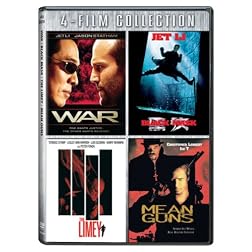 Four-Film Collection (War / Black Mask / Limey / Mean Guns)