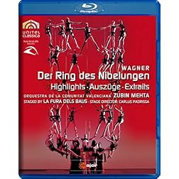 Der Ring Des Nibelungen - Highlights from Wagner Ring Cycle [Blu-ray]