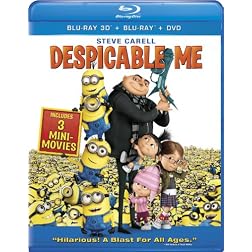 Despicable Me (Four-Disc Combo: Blu-ray 3D / Blu-ray / DVD / Digital Copy)