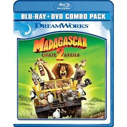 Madagascar: Escape 2 Africa (Two-Disc Blu-ray/DVD Combo)