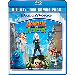 Monsters vs Aliens (Two-Disc Blu-ray/DVD Combo)