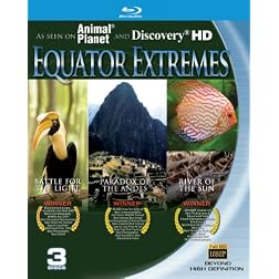 Equator Extremes: Blu-ray 3 pack (Battle for the Light, Paradox of the Andes, River of the Sun)