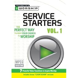 iWorship Service Starters Vol 1 DVD