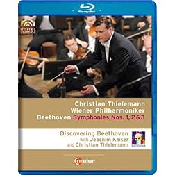 Discovering Beethoven: Symphonies Nos 1 2 & 3 [Blu-ray]