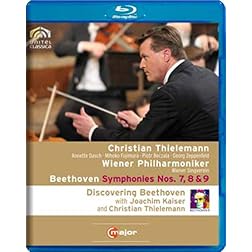 Beethoven: Symphonies Nos. 7,8 & 9, featuring bonus content - Discovering Beethoven With Kaiser & Thielemann [Blu-ray]