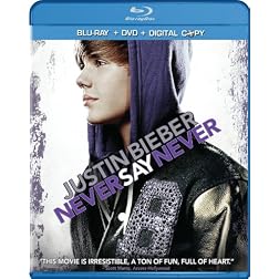 Justin Bieber: Never Say Never (DVD/Blu-ray Combo)