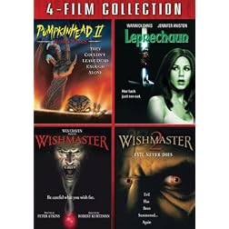 Four Film Collection (Pumpkin Head II / Leprechaun / Wishmaster / Wishmaster 2)