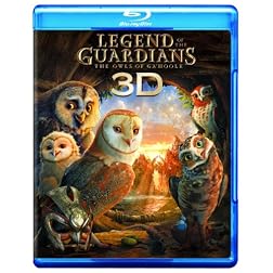 Legend of the Guardians-Owls of Ga'hoole (Three-Disc Combo: Blu-ray 3D / Blu-ray / DVD / Digital Copy)