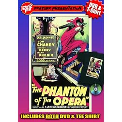 Phantom of the Opera DVDTee (Large)