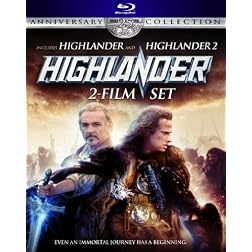 Highlander 2-Film Set (Highlander / Highlander 2) (Anniversary Collection) [Blu-ray]