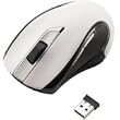 ELECOM 5�{�^�����C�����X���[�U�[�}�E�X 2.4Ghz �z���C�g M-D21DLWH