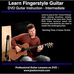 Learn to Play Fingerstyle & Travis Picking Acoustic Guitar Style - Lessons On DVD