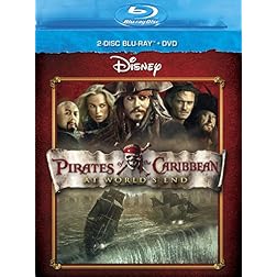 Pirates Of The Caribbean: At World's End (Three-Disc Blu-ray/DVD Combo)