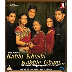 Kabhi Khushi Kabhie Gham (Shahrukh Khan - Karan Johar / Bollywood Movie / Indian Cinema / Hindi Film Blu-ray DVD)