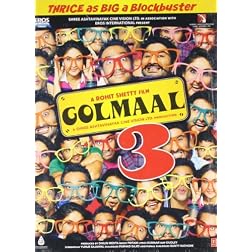Golmaal 3 Bollywood DVD With English Subtitles