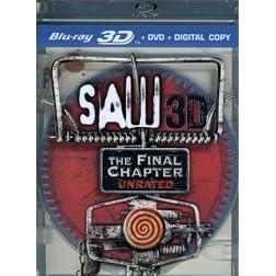 Saw 3D: The Final Chapter (Two-Disc Combo: Blu-ray 3D / Blu-ray / DVD / Digital Copy)